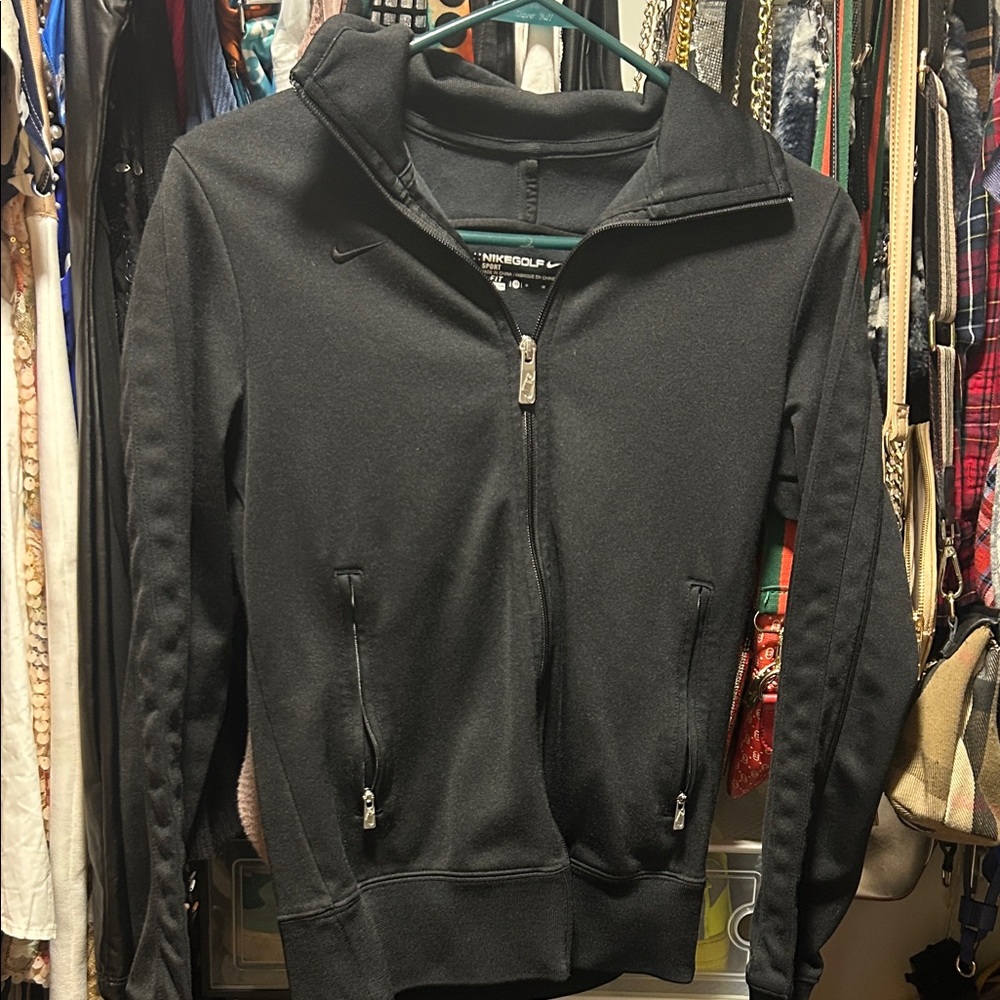 Nike Women's Black Bomber Jacket